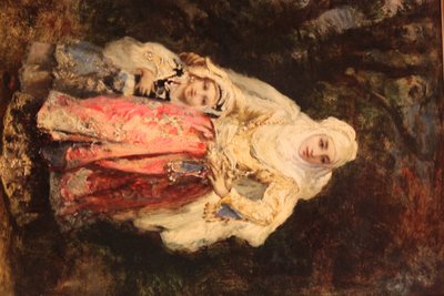 Oriental Woman with her Daughter by Narcisse Virgilio Díaz